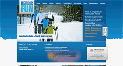 Desktop Screenshot of nordic-fun.at